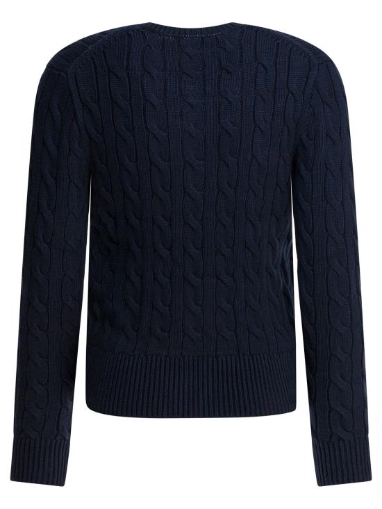 26SS 폴로 랄프로렌 폴로 자수 케이블 니트 가디건 211971868008HUNTERNAVY - POLO RALPH LAUREN