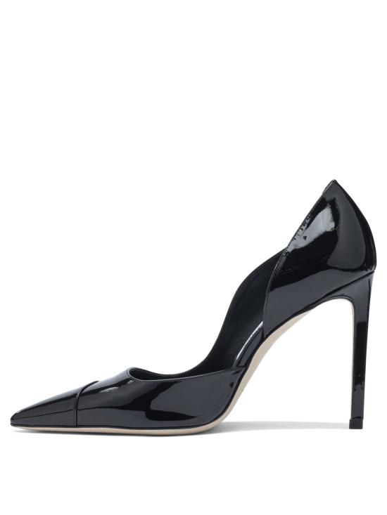 26SS 지미추 힐/펌프스 브리짓 100mm 힐 슈즈 블랙 - JIMMY CHOO