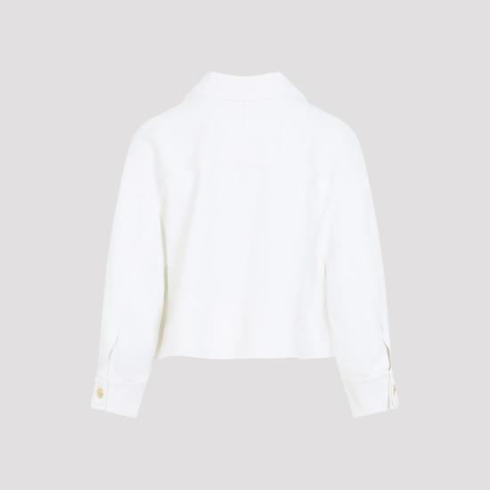 26SS 엘리자베타프랜치 자켓 GB00561E2 360 WHITE - ELISABETTA FRANCHI
