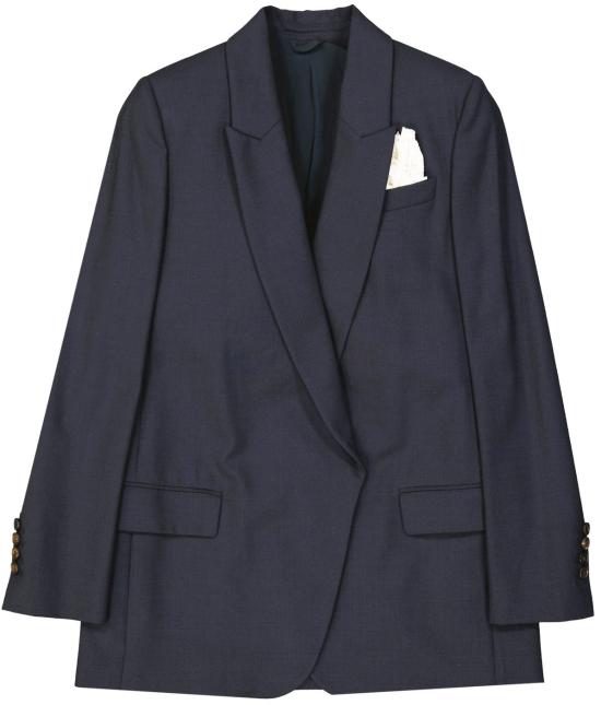  브루넬로 쿠치넬리 코트 M0W072102T0W07C060 BLUE