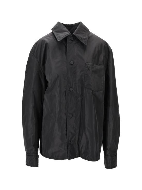 25FW 아미 자켓 HJK829PL0039 001 NOIR Black