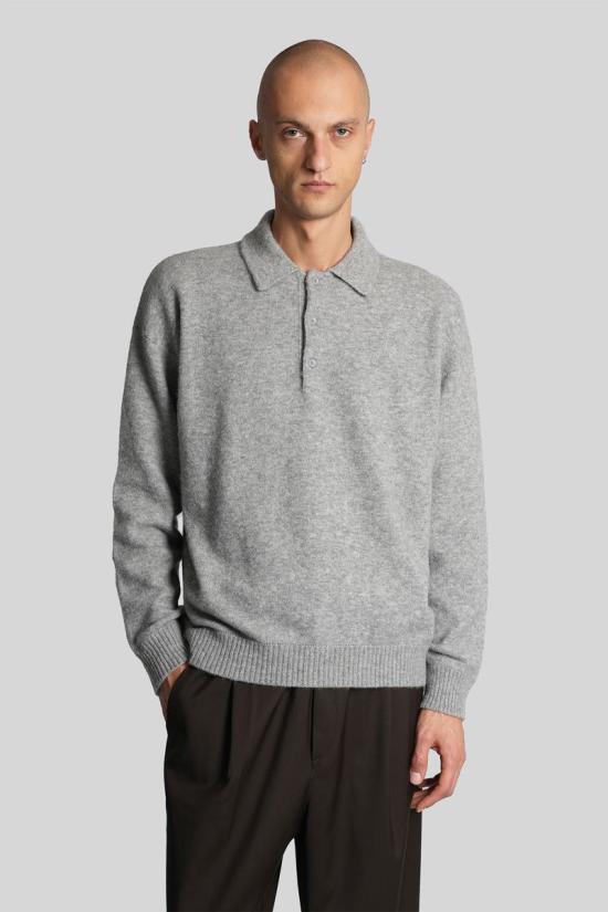 25FW 라니우스 긴팔 티셔츠 430602 F5LAMAKP018 GREY