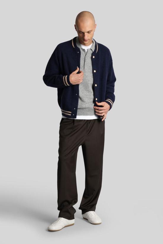 25FW 라니우스 긴팔 티셔츠 430602 F5LAMAKP018 GREY - LANEUS