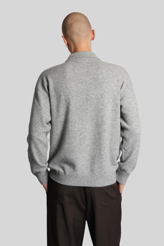 25FW 라니우스 긴팔 티셔츠 430602 F5LAMAKP018 GREY - LANEUS