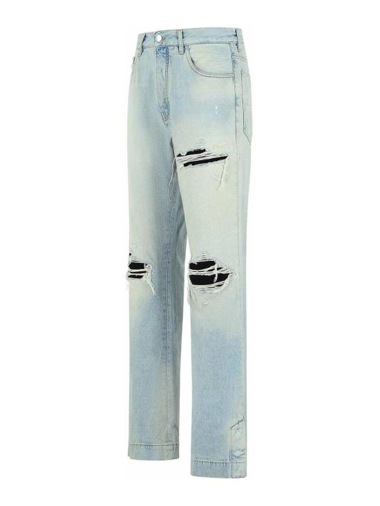 26SS 아미리 스트레이트 팬츠 AMBMJE1026575 Light Blue - AMIRI