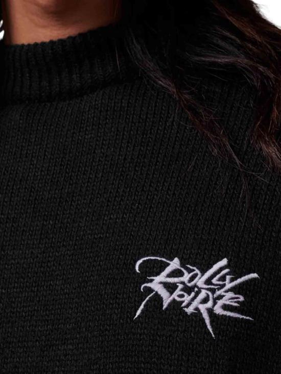 25FW 돌리 느와르 스웨터 SV1057SO01 Black - DOLLY NOIRE