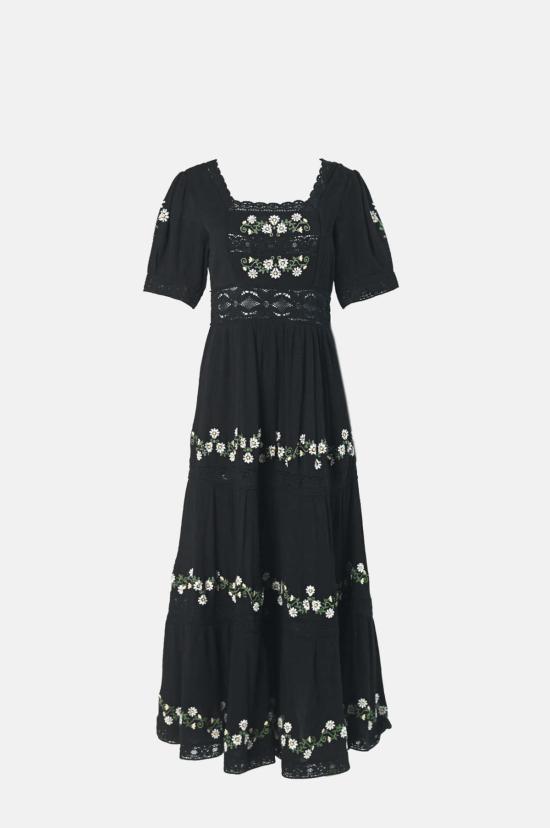  릭소 롱 원피스 Rixo London Philippa 드레스 Lilia 자수