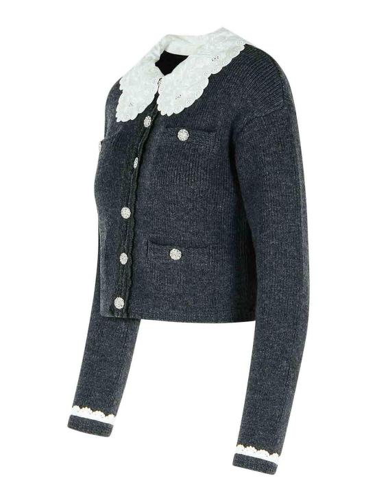 26SS 셀프 포트레이트 스웨터 RS26121CGREY Grey - SELF PORTRAIT