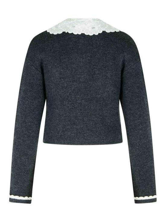 26SS 셀프 포트레이트 스웨터 RS26121CGREY Grey - SELF PORTRAIT