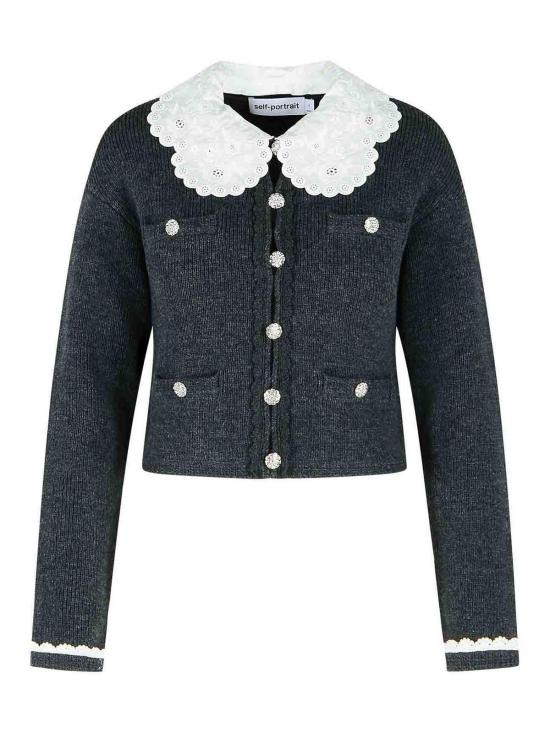 26SS 셀프 포트레이트 스웨터 RS26121CGREY Grey