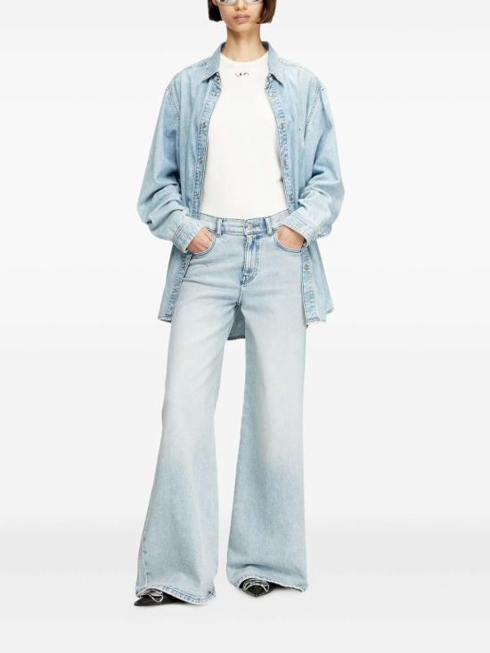  디젤 반팔 티셔츠 A199170AHQH141 White - DIESEL