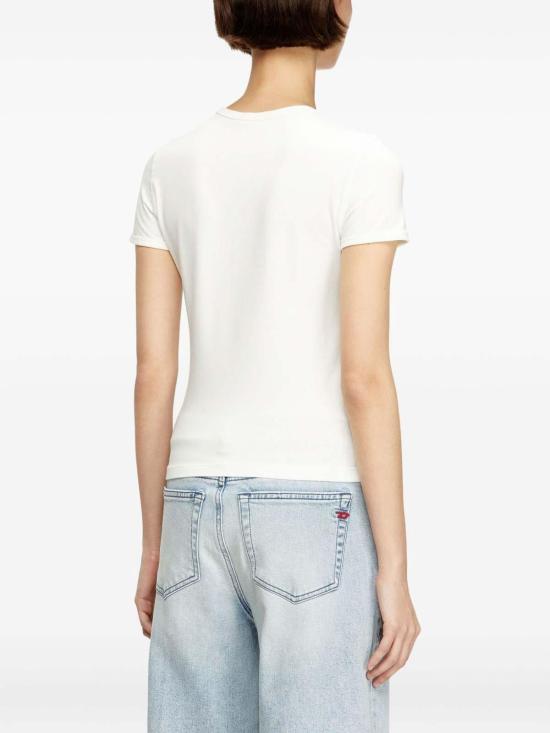  디젤 반팔 티셔츠 A199170AHQH141 White - DIESEL