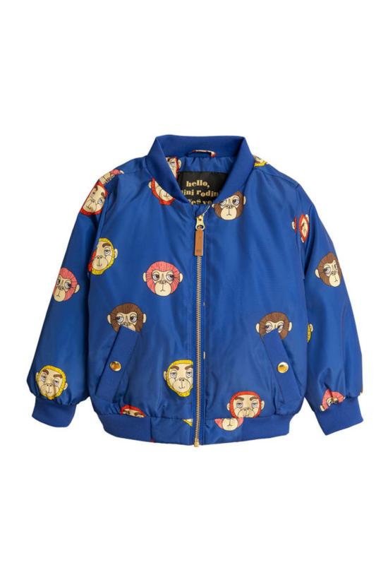  [키즈] 미니로디니 자켓 키즈 미니 로디니 몽키 야구 재킷 블루
