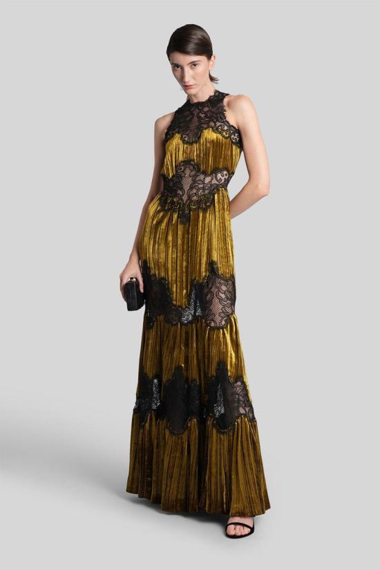 25FW 코스타렐로스 롱 원피스 431930 FW2511 BROWN - COSTARELLOS