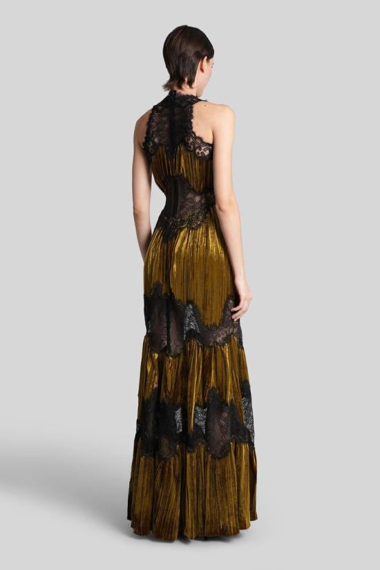 25FW 코스타렐로스 롱 원피스 431930 FW2511 BROWN - COSTARELLOS