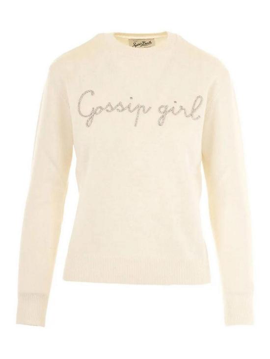 25FW 세인트바쓰 스웨터 QUE0010NEWQUEEN03954IGOSSIPGIRL10AREMB Cream