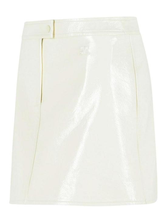 27SS 쿠레쥬 숏 원피스 126CJU352VY00140018 White - COURREGES