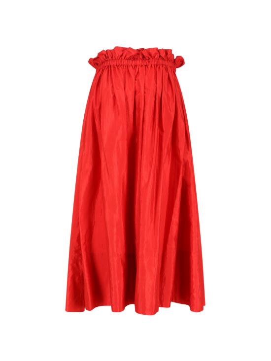 26SS 질샌더 미디 스커트 J40MA0178 J70003 627 Red - JIL SANDER