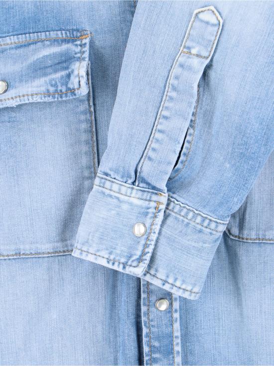 26SS 디스퀘어드2 데님 셔츠 S74DM0987 S30341 470 Blue - DSQUARED2