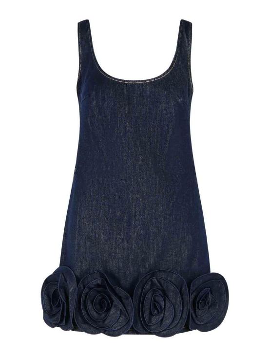 26SS 셀프 포트레이트 미디 스커트 RS26821SBLUE Blue