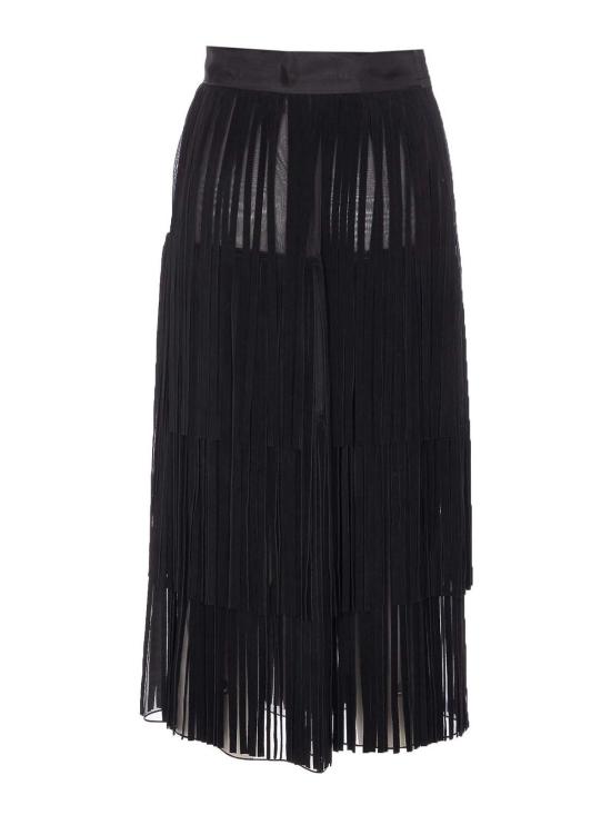 25FW 돌체앤가바나 미디 스커트 F4DARZGDDIFN0000 Black - DOLCE & GABBANA