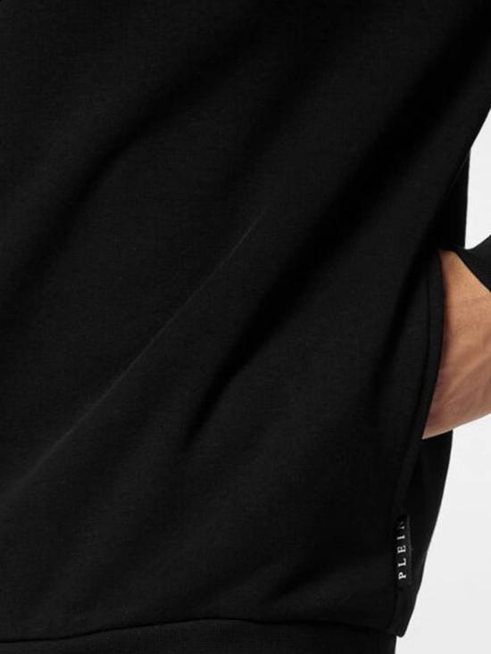 26FW 필립 플레인 후드 티셔츠 AAECMJB3870PTE003N0202 Black - PHILIPP PLEIN