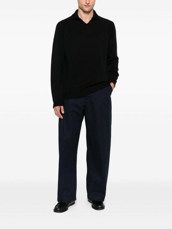 25FW 자노네 폴로 티셔츠 810302ZN286Z0015 Black - ZANONE