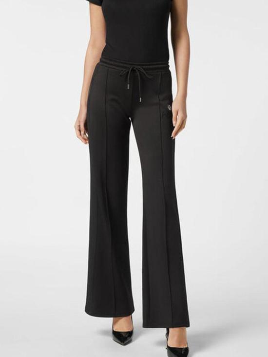25FW 필립 플레인 스트레이트 팬츠 AAECWJT2184PTE003N02 Black - PHILIPP PLEIN