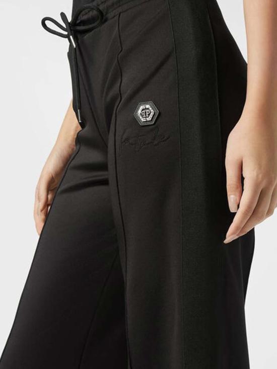 25FW 필립 플레인 스트레이트 팬츠 AAECWJT2184PTE003N02 Black - PHILIPP PLEIN
