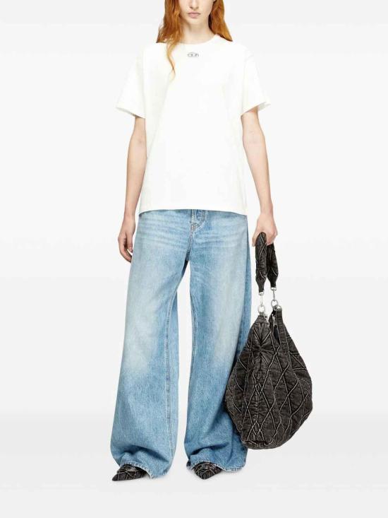  디젤 반팔 티셔츠 A203990JMBB141 White - DIESEL