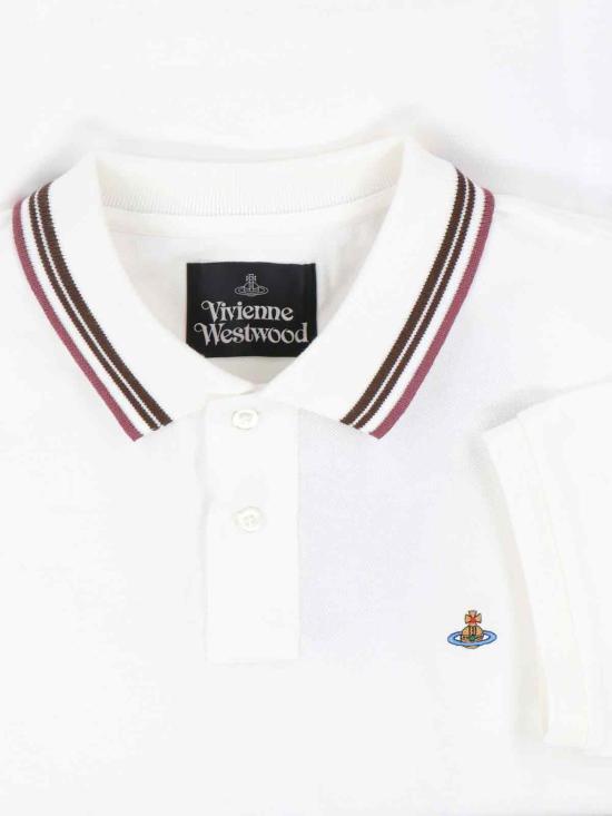 26SS 비비안웨스트우드 반팔 티셔츠 2H01000U J00AU A401 White - VIVIENNE WESTWOOD