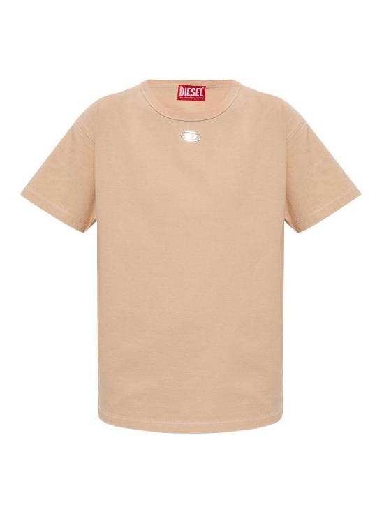  디젤 반팔 티셔츠 A203990JMBB7AW Beige