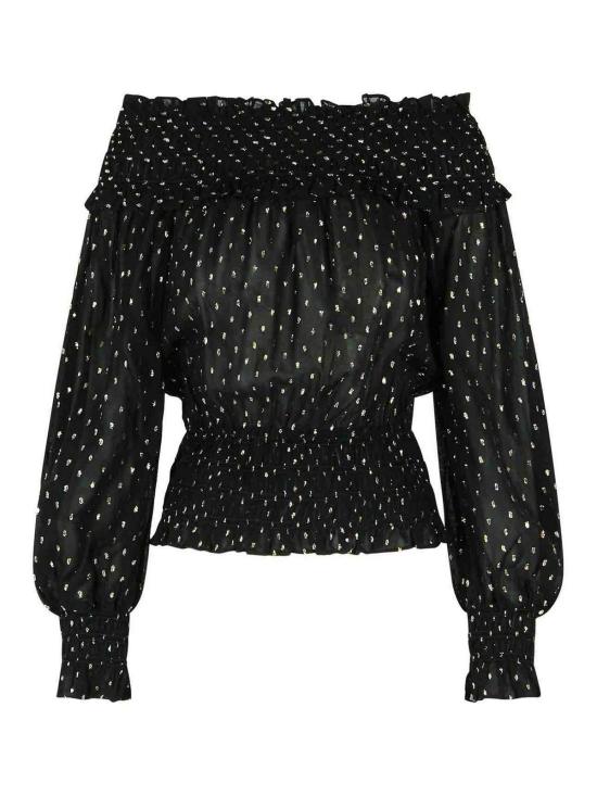 26SS 셀프 포트레이트 긴팔 티셔츠 RS26156TBLACK Black