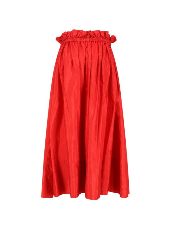 26SS 질샌더 롱 스커트 J40MA0178 J70003627 RED - JIL SANDER