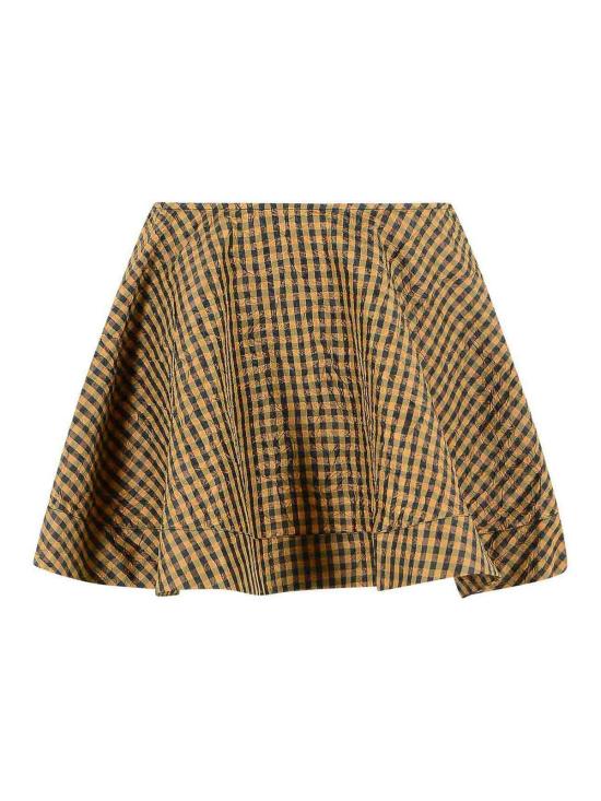 26SS 가니 미디 스커트 A1090074925 Brown