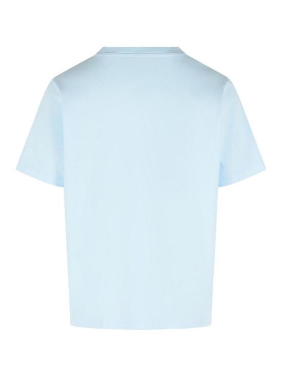 27SS 카사블랑카 반팔 티셔츠 MSP26JTS00109 Light Blue - CASABLANCA