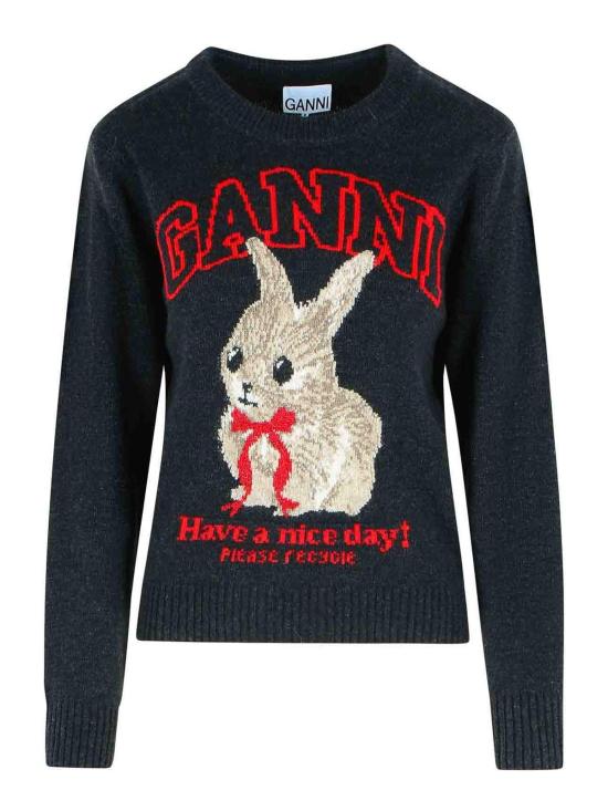 26SS 가니 그래픽 울 니트 A1070047252