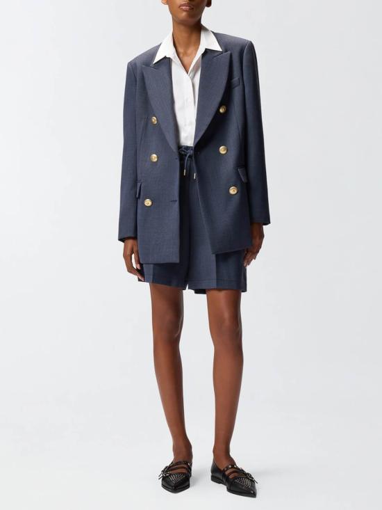 25FW 핑코 수트 자켓 1056172SNG02 Blue - PINKO