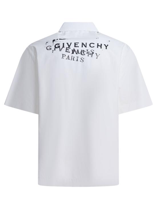 26SS 지방시 반팔 셔츠 BM618F1YJQ100 - GIVENCHY