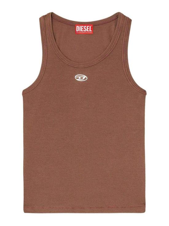  디젤 반팔 티셔츠 A199080JMBA61J Brown