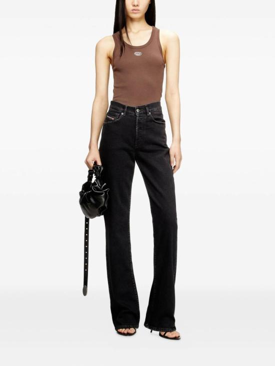  디젤 반팔 티셔츠 A199080JMBA61J Brown - DIESEL