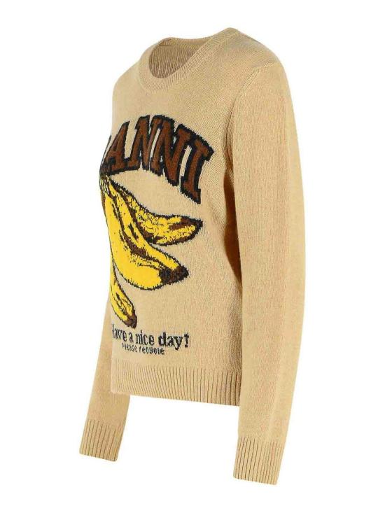 26SS 가니 그래픽 울 니트 A1070265118 - GANNI