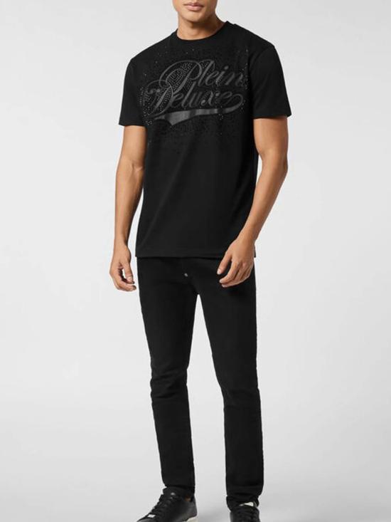 26FW 필립 플레인 반팔 티셔츠 AAECMTK8617PJY002N02 Black - PHILIPP PLEIN