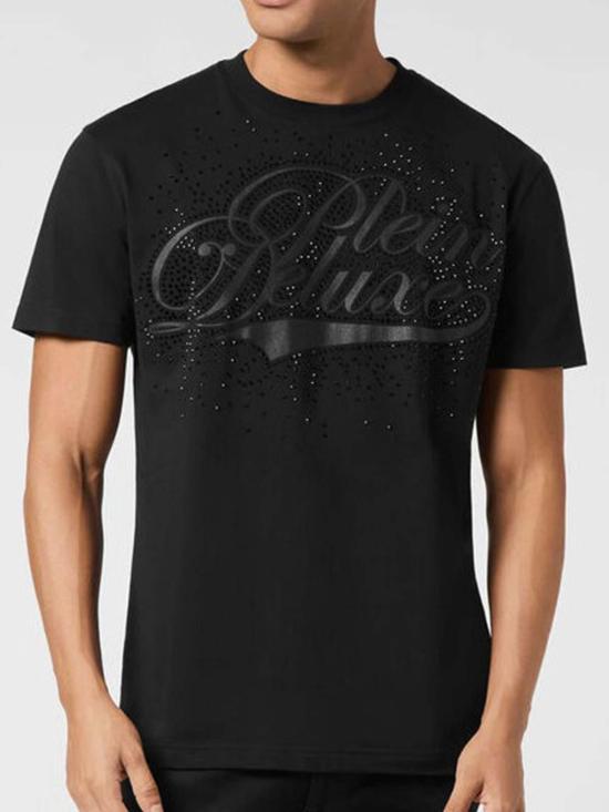 26FW 필립 플레인 반팔 티셔츠 AAECMTK8617PJY002N02 Black - PHILIPP PLEIN