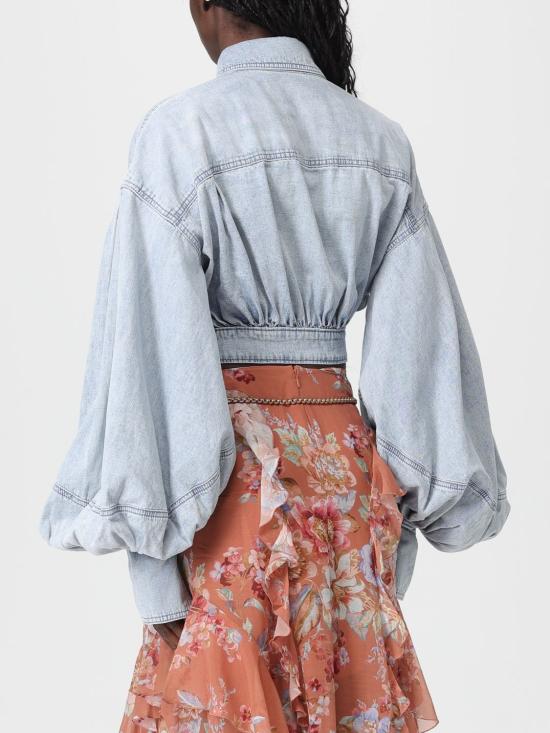 26SS 짐머만 셔츠 6771TC261 CSW Blue - ZIMMERMANN