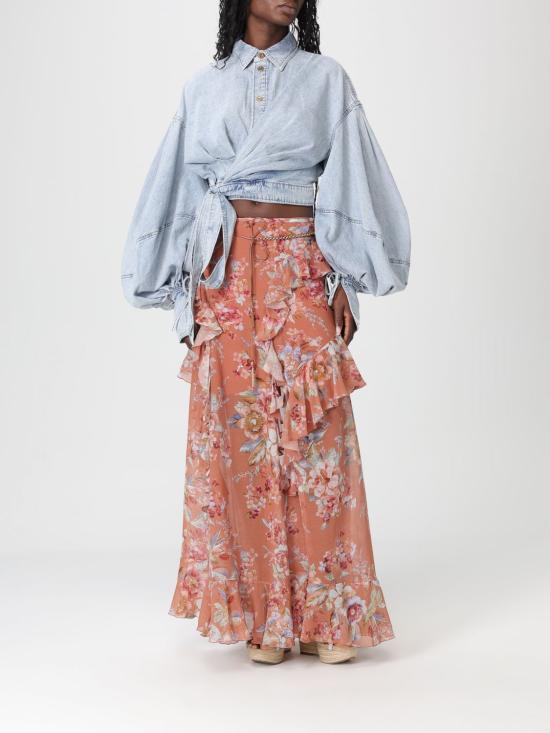 26SS 짐머만 셔츠 6771TC261 CSW Blue - ZIMMERMANN