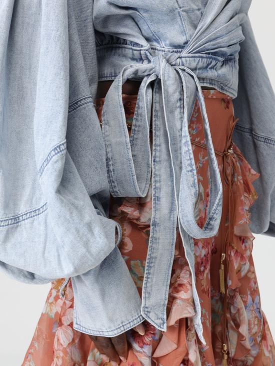 26SS 짐머만 셔츠 6771TC261 CSW Blue - ZIMMERMANN