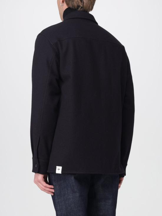 25FW 질샌더 긴팔 셔츠 J47DL0131J40182 001 Black - JIL SANDER