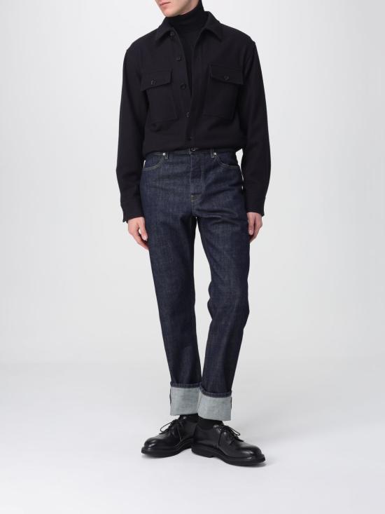 25FW 질샌더 긴팔 셔츠 J47DL0131J40182 001 Black - JIL SANDER