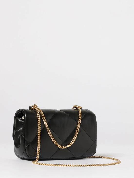 26SS 토리버치 키라 다이아몬드 퀄트 미니 플랩백 154710 001 Black - TORY BURCH